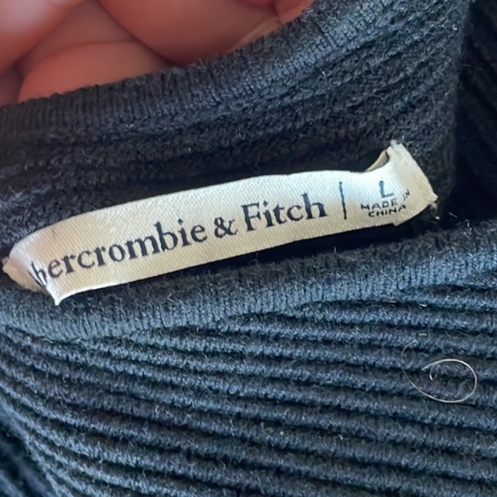 Abercrombie & Fitch Scuba Cross-Back Elevated
Knit Mini Dress - Picture 5 of 5